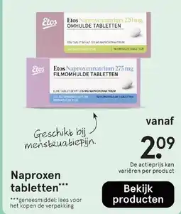 Etos Naproxen tabletten aanbieding