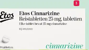 Etos Etos Cinnarizine reistabletten aanbieding