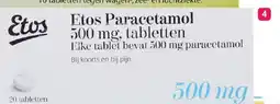 Etos Etos Paracetamol aanbieding