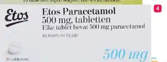 Etos Etos Paracetamol aanbieding