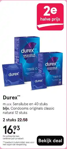 Etos Durex aanbieding