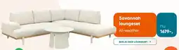 Van der Garde tuinmeubelen Savannah loungeset aanbieding