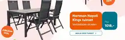 Van der Garde tuinmeubelen Hartman Napoli Kings tuinset aanbieding