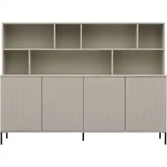 Trendhopper Wandkast Gravure New Grenen Dust aanbieding