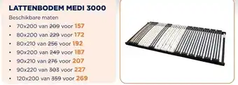 TotaalBED LATTENBODEM MEDI 3000 aanbieding