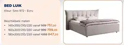 TotaalBED BED LUIK aanbieding