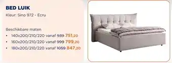 TotaalBED BED LUIK aanbieding