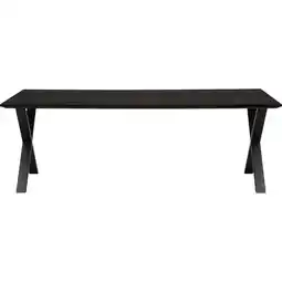 Trendhopper Eettafel Kolt X poot - 220x100 - Old piano aanbieding