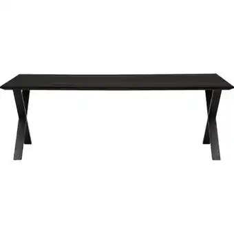 Trendhopper Eettafel Kolt X poot - 220x100 - Old piano aanbieding