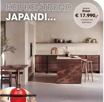 Superkeukens keuken Ensor aanbieding