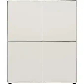 Trendhopper Opbergkast Moiano wit aanbieding