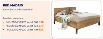 TotaalBED BED MADRID aanbieding