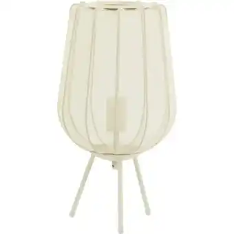 Trendhopper Tafellamp Paiva beige 25cm aanbieding