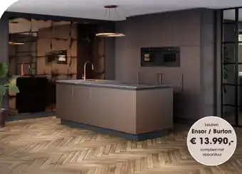 Superkeukens keuken Ensor / Burton aanbieding