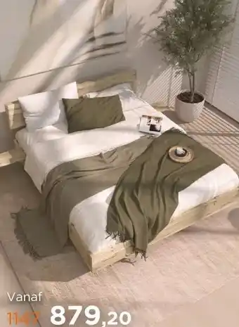 TotaalBED Bed Hull | houten hoofdbord aanbieding
