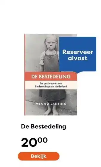 The Read Shop De Bestedeling aanbieding