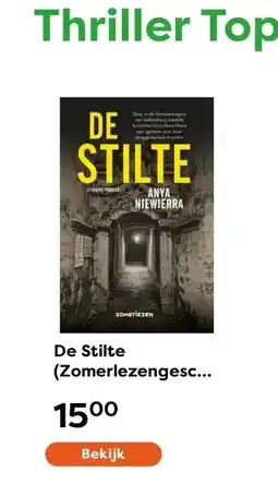 The Read Shop De Stilte (Zomerlezengeschenk) OP=OP aanbieding