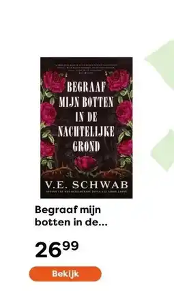 The Read Shop Begraaf mijn botten in de nachtelijke grond aanbieding