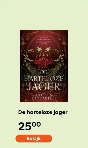 The Read Shop De harteloze jager aanbieding