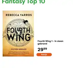 The Read Shop Fourth Wing 1 - In steen gebrand aanbieding