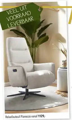 Pronto wonen Relaxfauteuil Pianezzo aanbieding