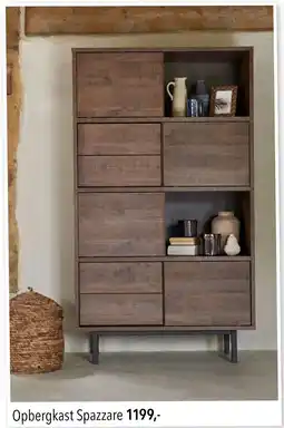 Pronto wonen Opbergkast Spazzare aanbieding