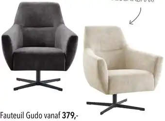 Pronto wonen Fauteuil Gudo aanbieding