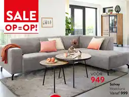 Profijt Meubel Solvay Hoekbank aanbieding