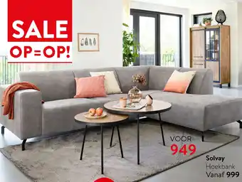 Profijt Meubel Solvay Hoekbank aanbieding