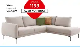 Profijt Meubel Vinita Hoekbank aanbieding