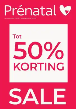 Prenatal Tot 50% KORTING aanbieding
