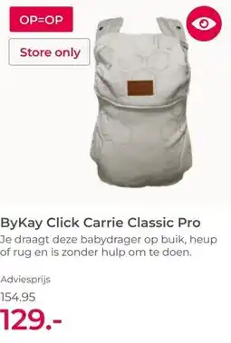 Prenatal ByKay Click Carrie Classic Pro aanbieding
