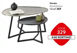 Profijt Meubel Novato Bijzettafelset aanbieding