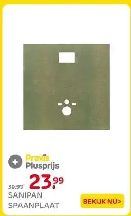 Praxis SANIPAN SPAANPLAAT aanbieding