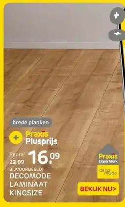 Praxis DECOMODE LAMINAAT KINGSIZE aanbieding