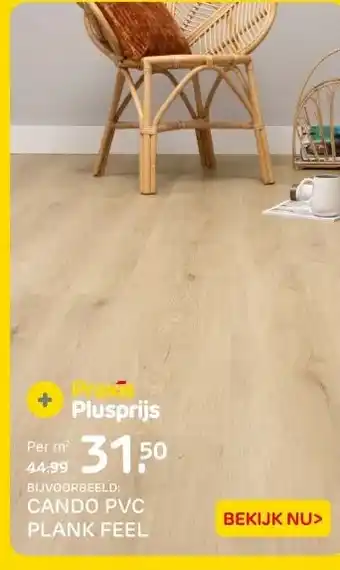 Praxis CANDO PVC PLANK FEEL aanbieding