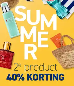 Mooi parfumerie 2e product 40% KORTING aanbieding