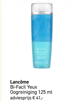 Mooi parfumerie Lancôme Bi-Facil Yeux Oogreiniging 125 ml aanbieding
