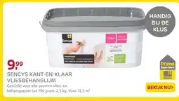 Praxis SENCYS KANT-EN-KLAAR VLIESBEHANGLIJM aanbieding