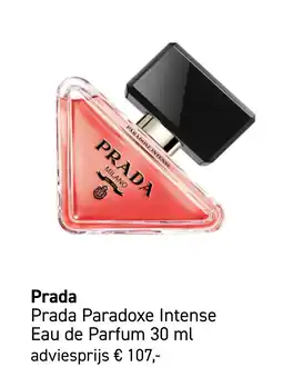 Mooi parfumerie Prada Prada Paradoxe Intense Eau de Parfum 30 ml aanbieding
