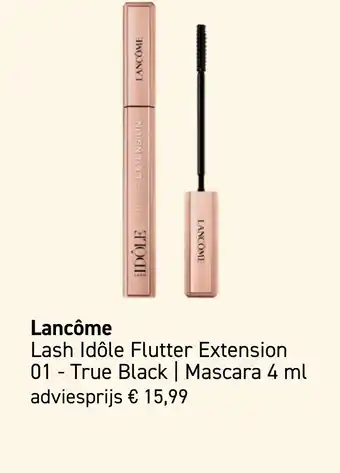 Mooi parfumerie Lancôme Lash Idôle Flutter Extension aanbieding