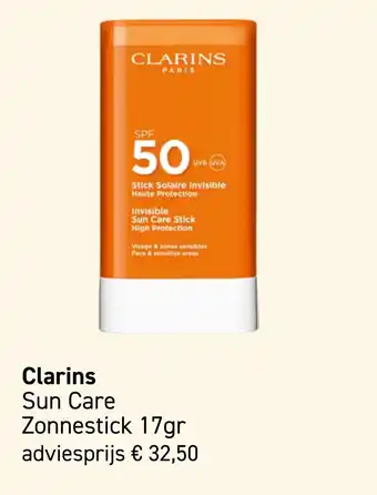 Mooi parfumerie Clarins Sun Care Zonnestick 17gr aanbieding