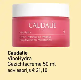 Mooi parfumerie Caudalie VinoHydra Gezichtscrème 50 ml aanbieding