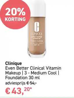 Mooi parfumerie Clinique Even Better Clinical Vitamin aanbieding