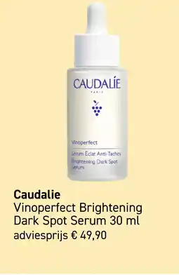 Mooi parfumerie Caudalie Vinoperfect Brightening Dark Spot Serum 30 ml aanbieding