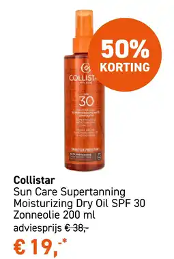 Mooi parfumerie Collistar Sun Care Supertanning Moisturizing Dry Oil SPF 30 aanbieding