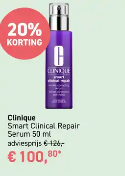 Mooi parfumerie Clinique Smart Clinical Repair Serum 50 ml aanbieding