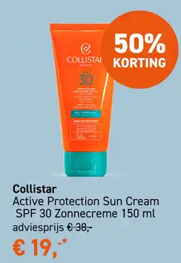 Mooi parfumerie Collistar Active Protection Sun Cream aanbieding