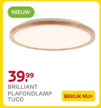 Praxis BRILLIANT PLAFONDLAMP TUCO aanbieding