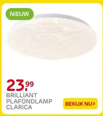 Praxis BRILLIANT PLAFONDLAMP CLARICA aanbieding